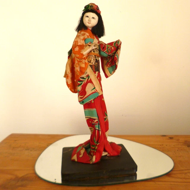 Ancienne Poupée Japonaise Asiatique - Vintage Années 1930, Collection