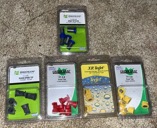 Fertilizer Flood Spray Tip And Spray Tip Filters Lot 25 pieces read description