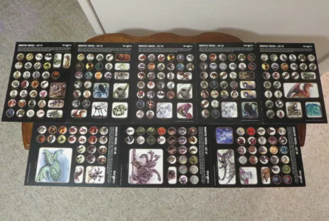 Dungeon MONSTER TOKENS Lot ~ Set 1 2 3 4 5 6 7 8 ~ MINIATURES Dungeons & Dragons
