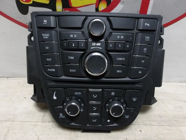 Commande autoradio OPEL ASTRA J PHASE 1 1.7 CDTI - 16V TURBO /R:60814147