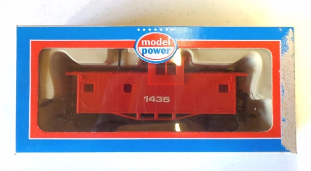 Vintage Model Power HO Scale Wide Vision Train Caboose #1435 in Box Model RR