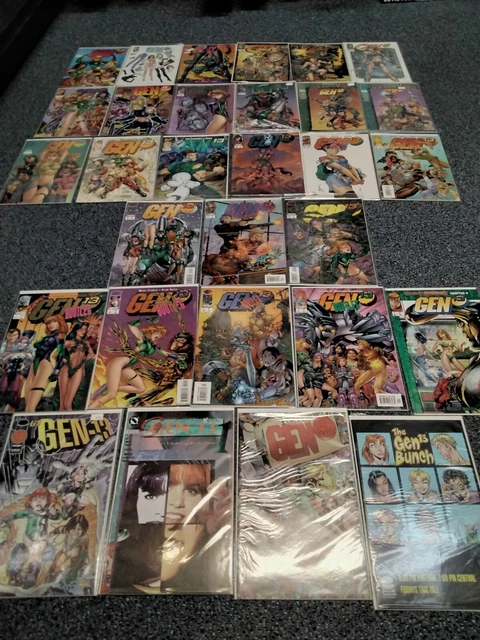Gen 13 comic. lot of 32 image comics