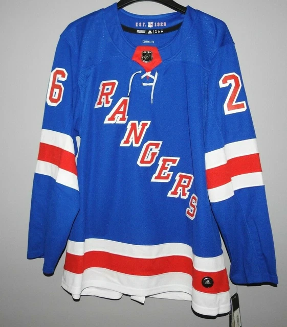 Mens New York Rangers Kevin Shattenkirk #22 Authentic Adidas Blue Jersey M 50