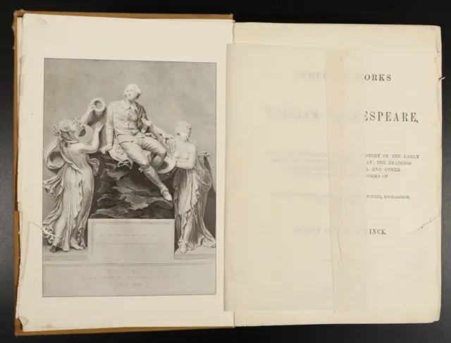 c1895 The Complete Works Of William Shakespeare Antique Literature Book 2