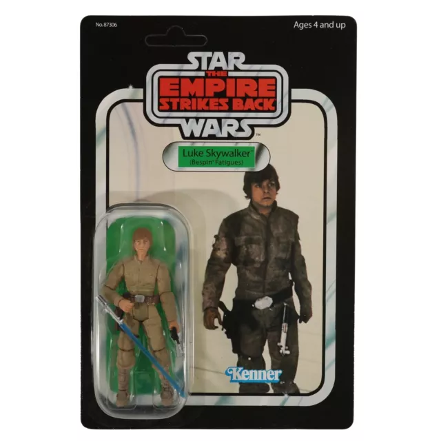 Star Wars Vintage Saga Collection - Luke Skywalker (Bespin Fatigues) - MOC (ESB)