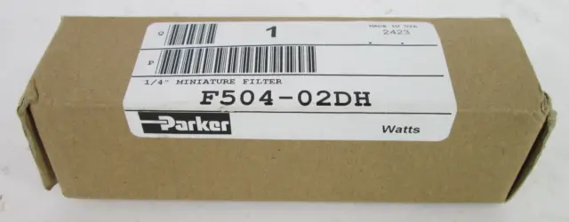 Parker - F504-02DH - 1/4" NPT Pneumatic Filter - 300 PSI
