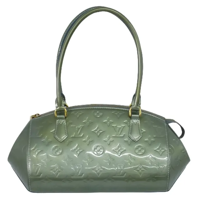 Louis Vuitton LV GHW Sherwood PM Shoulder Bag Handbag Monogram Vernis Yellow