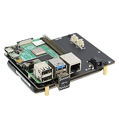 Raspberry Pi 4 SATA Storage X825 V2.0 2.5 inch SATA HDD/SSD Expansion Board U...