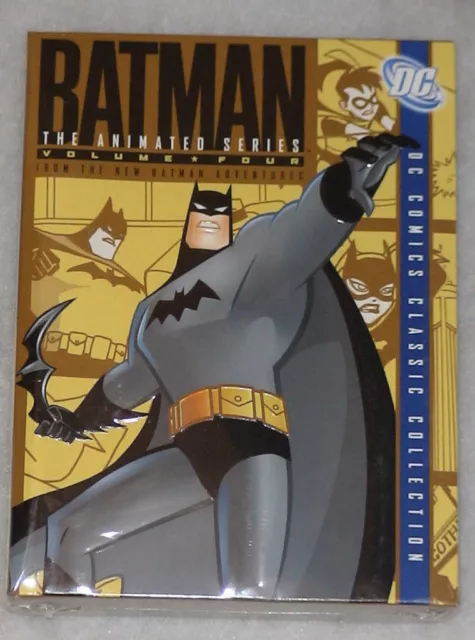 Batman Dc Animated Series Volume 4 Vier: Complete DVD Box Set - Neu & Versiegelt