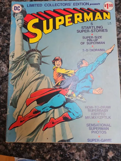 DC Super Stars  LIMITED COLLECTORS' EDITION Presents Superman (1975) C-38