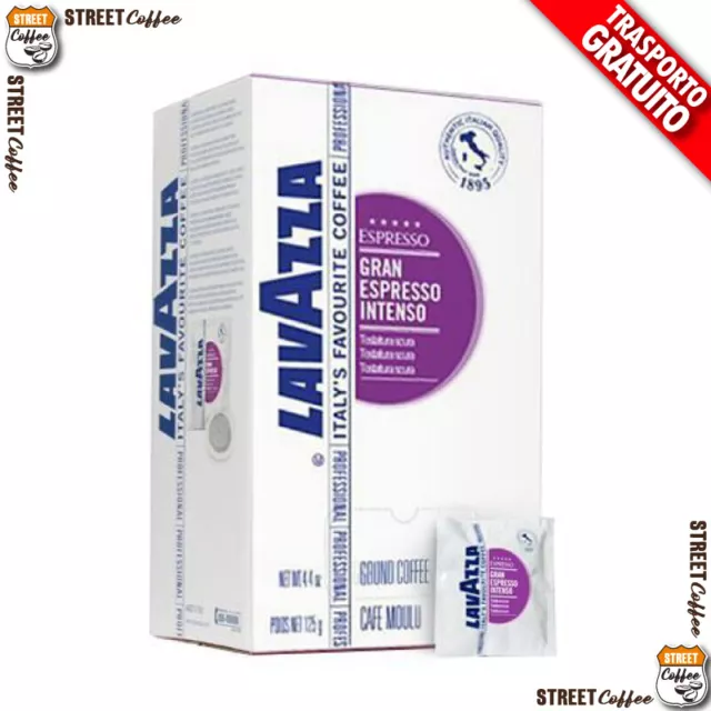 PROMO 150 Cialde Caffè Lavazza Gran Espresso Intenso Filtro carta 44mm Original*