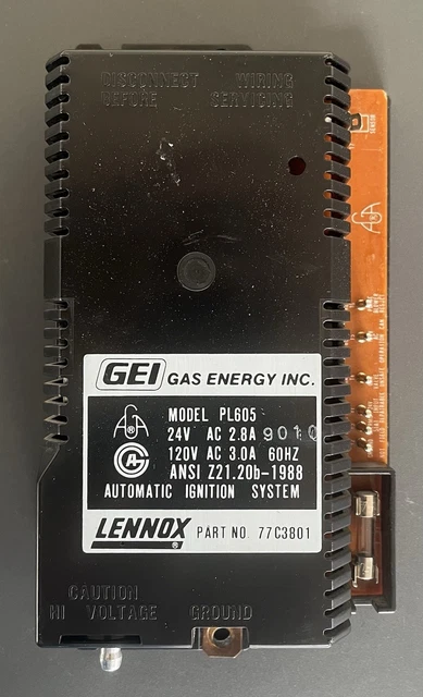 USED LENNOX PULSE Gas Furnace Automatic Ignition Control Board