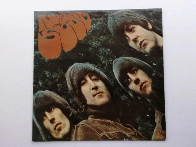 THE BEATLES Rubber Soul Orig 1965 Uk Lp Stereo 1St Parlophone Pcs