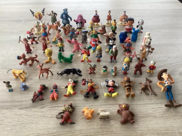 Figuren Konvolut SCHLEICH, HEIMO, BULLY, WALT DISNEY uvm. 63 Figuren