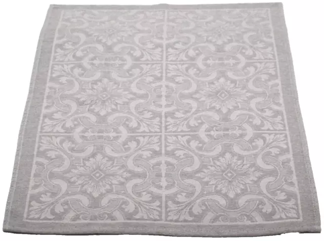 2er Set Geschirrtücher Küchentücher 50 x 70 cm Baumwolle Jacquard grau