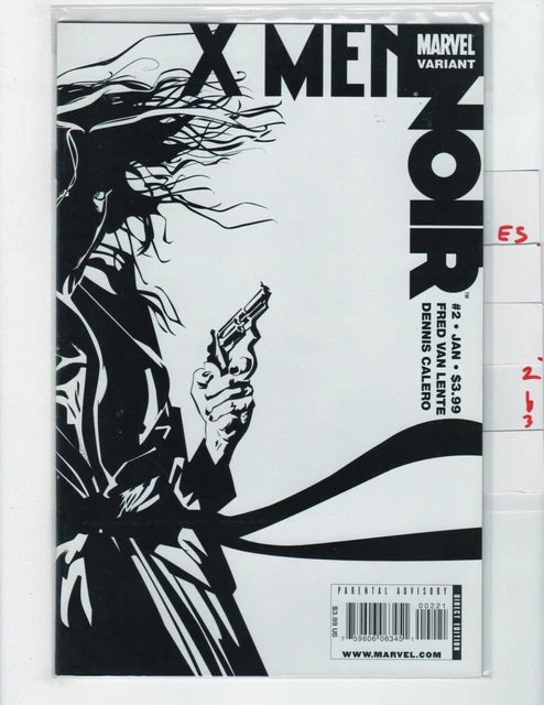 X-Men Noir #2 Calero variant VF/NM 2008 Marvel e523