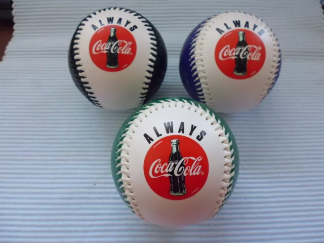 3 Stück Coca Cola Colorado Rockies 1998 Baseball Mit Aufgedruckten Autogrammen