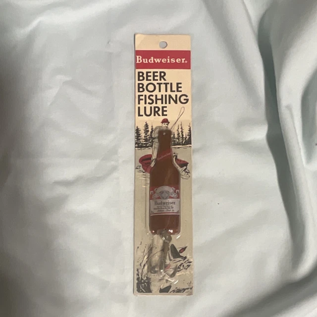 budweiser beer bottle fishing lure Vintage Heddon The Growler Can Opener In Box For Sale The old Budweiser lure, how