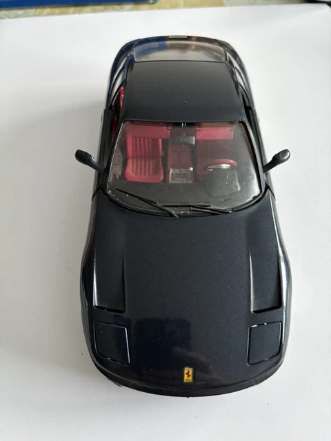 Ferrari F50 Cabriolet Burago 1/18 Bleu Métallisé - Couleur Rare En Boîte