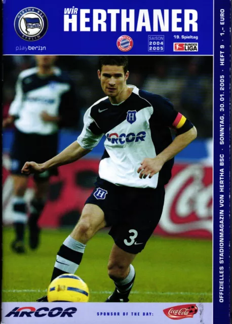 Bl 2004/2005 Hertha Bsc - FC Bayern Munich, 30.01.2005