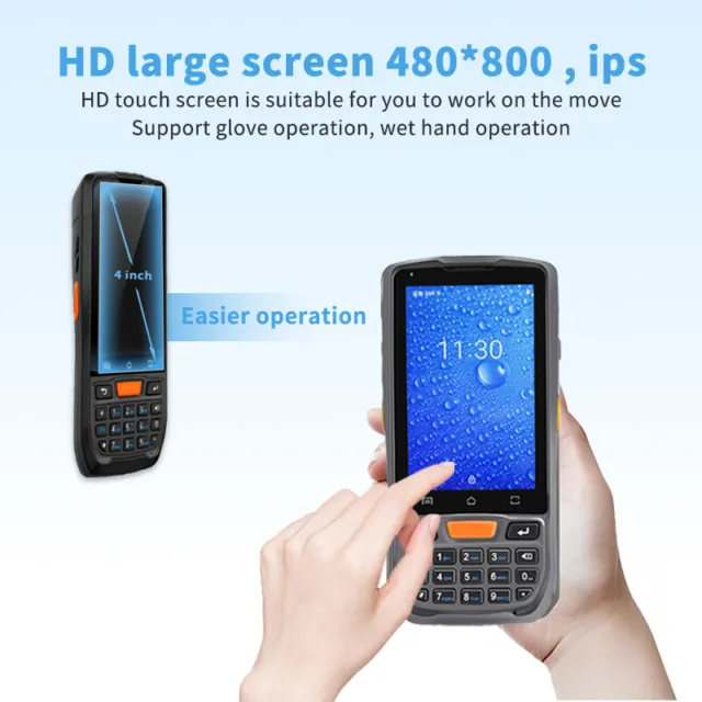 JR Android PDA 1D 2D Barcode Scanner Handheld Terminal for Inventory Warehouse 3