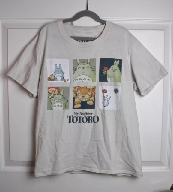 Our Universe Studio Ghibli My Neighbor Totoro Art Grid Boyfriend T-Shirt SM Jrs