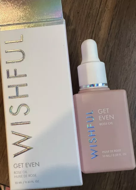 NIB HUDA BEAUTY Wishful Get Even Face Oil Mini (10ml) 0.33 fl oz Travel Size