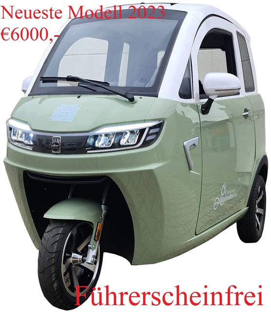 ElektroMobil DreiRad KabinenRoller ElektroRoller ElektroScooter SeniorenMobil