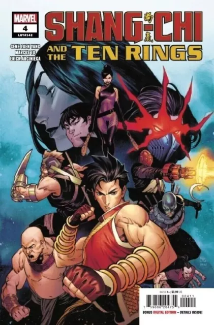 Shang-Chi And The Ten Rings #4 Cover A Dike Ruan Marvel Comics 2022 Eb18