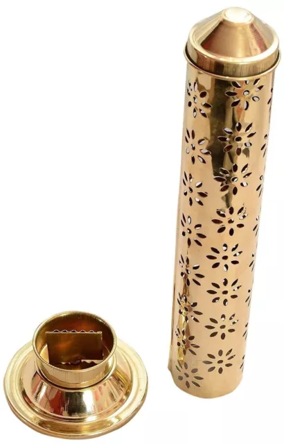 Agarbatti Stand Brass Incense Sticks Holder Safety Stick Ash Catcher Burner Box