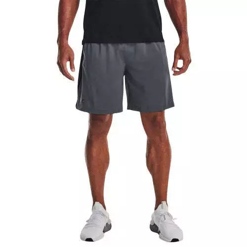 Under Armour Mens Polyester UA Tech Vent Shorts - Grey