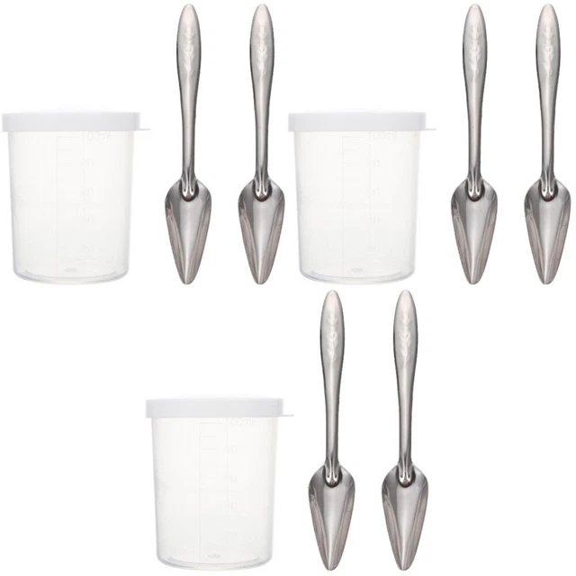 3 Sets Feeding Station Parrot Feeding Spoon Bird Accessories Supplies