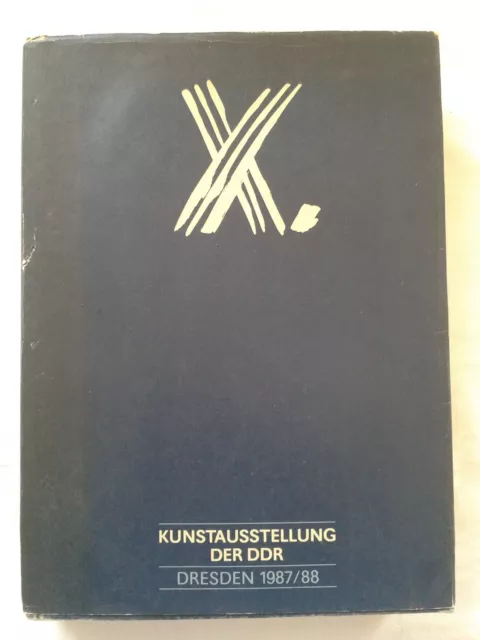 Katalog X. Kunstausstellung der DDR Dresden 1987/88