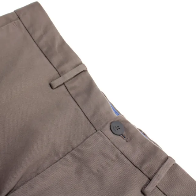 Incotex NWT Chinos / Casual Pants Size 46 30 US In Taupe Brown Cotton Blend