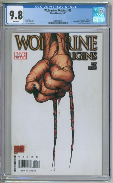 Wolverine: Origins 10 CGC 9.8 NM/MT 1st Daken Marvel Comics 2007