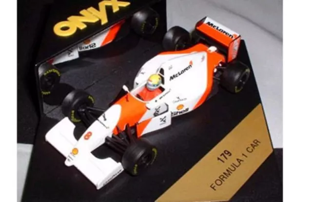 McLaren F1 car Michael Andretti Ayrton Senna Marl boro models 1:43 ONYX 178 179