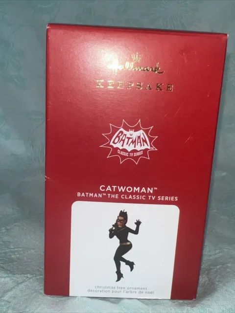 DC Comics CATWOMAN 2021 Hallmark Keepsake Ornament Ltd Ed Batman Classic Series