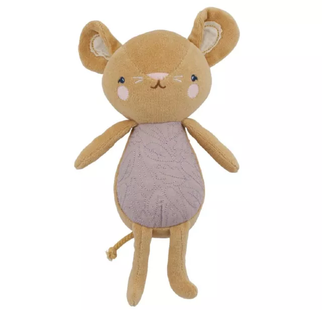 Sebra Tissu Animal Buttercup Souris H=27cm Jouet Bébé Enfant Koita Peluche Doux