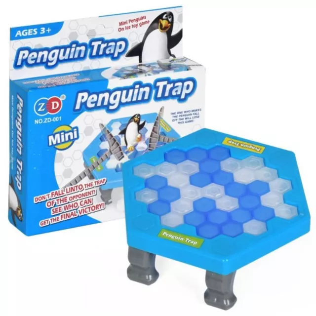 Funny Save Penguin Ice Block Breaker Trap Toy Parent Children Kids Table Game Uk