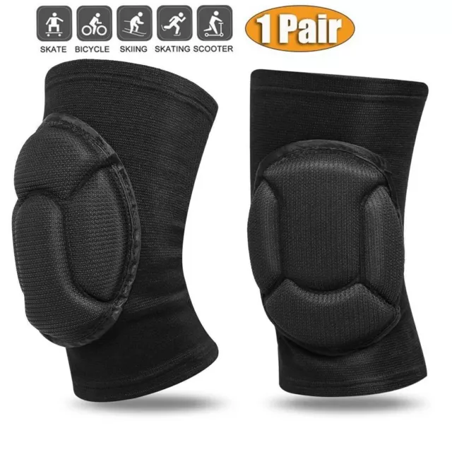 1 Pair Professional Knee Pads Construction Comfort Leg Protectors Work Safety