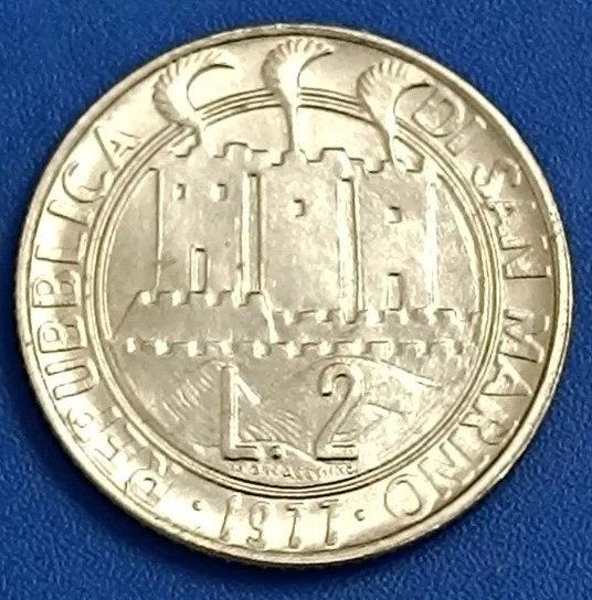 Pièce 1 Euro San Marino 2018 Avec Erreur De Frappe Rare - Double Bord Cupronic - Collection