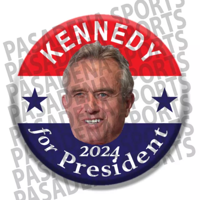 2025 ROBERT F. Kennedy JR. for President Campaign Button Democrat 2.25