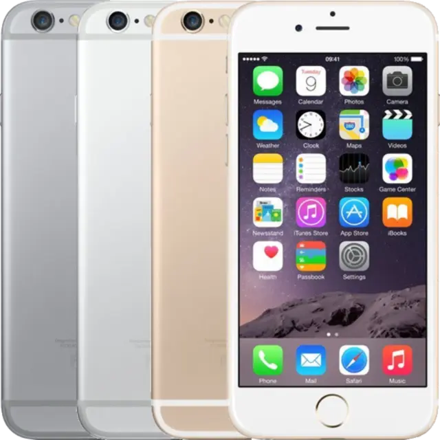 Apple iPhone 6 A1586 - 16GB 32GB 64GB 128GB entsperrt Spacegrau/Silber/Gold