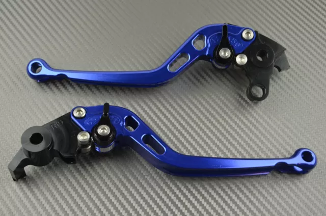 Langen Hebel Bremshebel Kupplungshebel Blau CNC DUCATI DIAVEL / CARBON 1200 2011