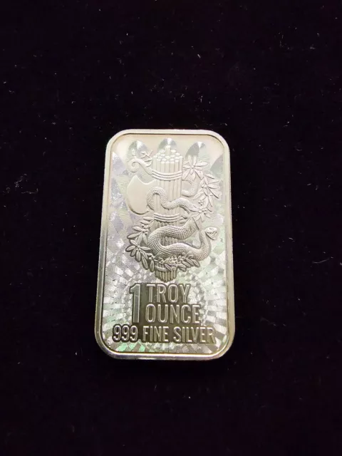 Unity & Liberty Symbol - 1 oz .999 Fine Silver Bar