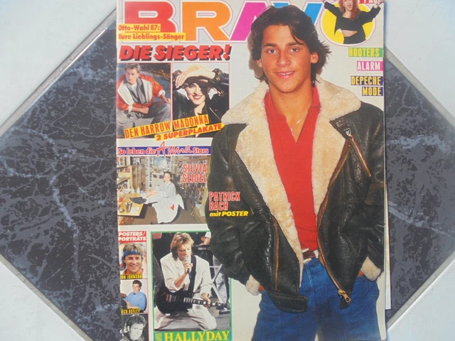 BRAVO 1/1988 (30.Dezember 1987) TB:Patrick Bach/Madonna/Kiss/SS:Swayze/S.Seidel!