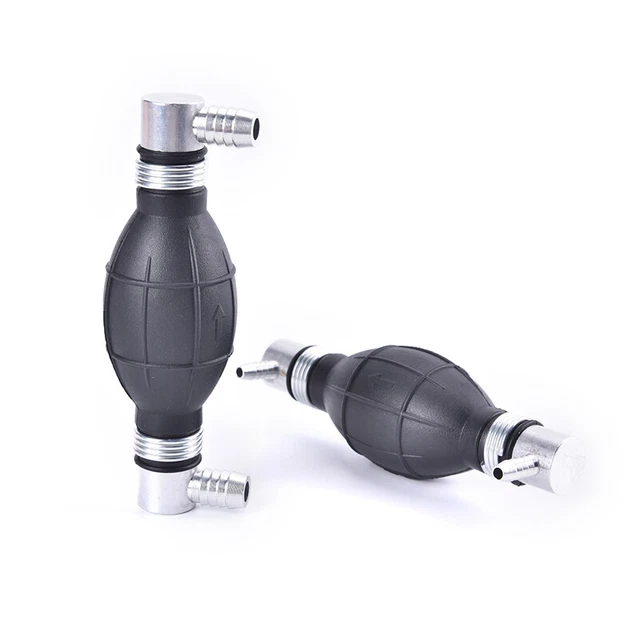 10MM FUEL PUMP Line Rubber Aluminum Hand Primer Bulb Diesel Oil Trans