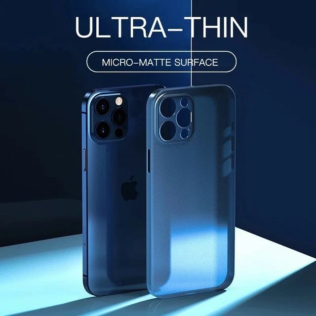 Ultra Thin Matte Case For iPhone 11 11 Pro 12 Pro 12 Pro Max Full Lens Cover