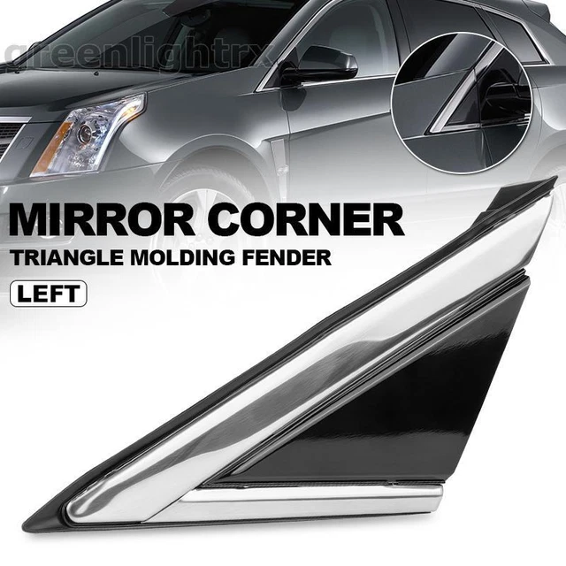 Front Left Mirror Corner Triangle Molding Fender Trim For Cadillac SRX 2010-2016