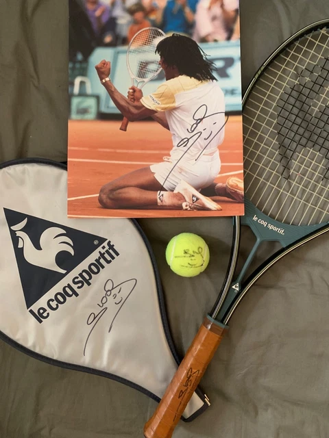 L'ancien sportif de tennis, Yannick Noah dans son village Noah, à